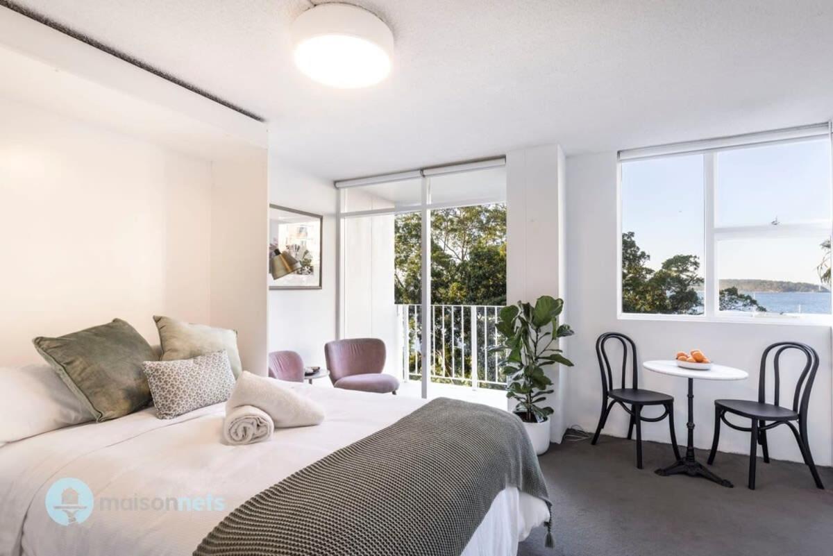 Studio Apt With Parking Balcony & Water Views Sydney Exteriér fotografie